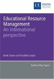 Educational resource management : an international perspective