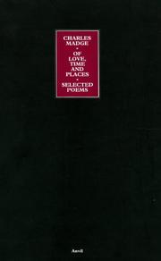 Of love, time and places : selected poems