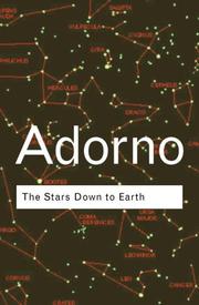 Cover of: The Stars Down to Earth: And Other Essays on the Irrational Culture (Routledge Classics)