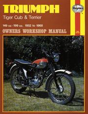 Triumph Tiger Cub and Terrier owners workshop manual ...