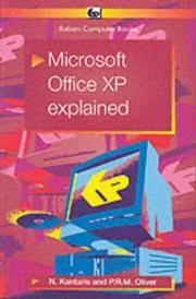 Cover of: Microsoft Office XP Explained (Babani Computer Books)