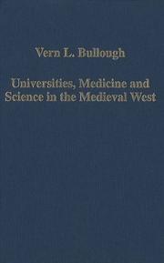 Cover of: Universities, Medicine and Science in the Medieval West