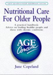 Nutritional care for older people : a guide to good practice