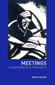 Meetings : autobiographical fragments