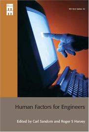 Human factors for engineers