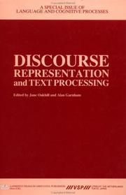 Discourse representation and text processing