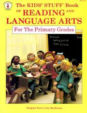 Cover of: Kids Stuff: Book of Reading and Language Arts for the Primary Grades (Kids' Stuff)