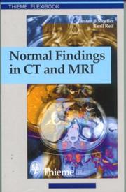 Cover of: Normal Findings in Ct and Mri (Thieme Flexibook)