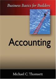 Cover of: Business Basics for Builders: Accounting