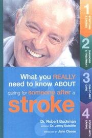 Caring for someone after a stroke