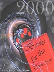 Cover of: Books for the Teen Age 2000 (Books for the Teen Age, 2000)