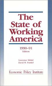 Cover of: The State of Working America, 1990-91 (State of Working America)