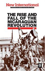 Cover of: The Rise and Fall of the Nicaraguan Revolution (New International, No 9)