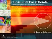 Cover of: Curriculum Focal Points for Prekindergarten Through Grade 8 Mathematics by National Council of Teachers of Mathemat