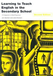 Learning to teach English in the secondary school : a companion to school experience