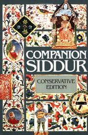 Cover of: Companion Siddur by Jules Harlow