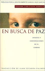 Cover of: En Busca De Paz: Apuntes Y Conversaciones En El Camino