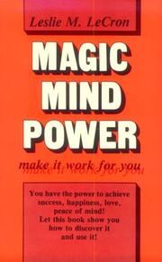 Cover of: Magic Mind Power: Make It Work for You!
