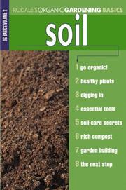 Cover of: Organic Gardening Basics: Soil (Rodale Organic Gardening Basics, Vol 2)