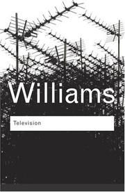 Cover of: Television by Raymond Williams