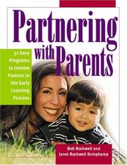 Cover of: Partnering With Parents: Easy Programs to Involve Parents in the Early Learning Process