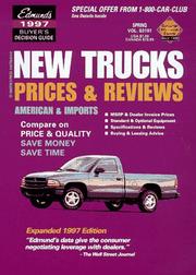Cover of: 1998 Edmund's New Trucks: Prices & Reviews (Edmund's New Trucks Prices and Reviews)