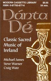 Cover of: Danta De: Classical Sacred Music of Ireland