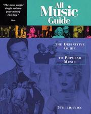 Cover of: All Music Guide  5th Edition (All Music Guide)
