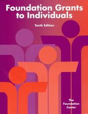 Cover of: Foundation Grants to Individuals (10th ed) by 