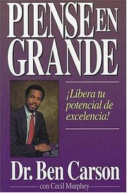 Cover of: Piense En Grande
