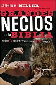Cover of: Grandes necios de la Biblia: y como evitar serlo