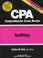 Cover of: Cpa Comprehensive Exam Review