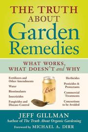 Cover of: The Truth About Garden Remedies by Jeff Gillman