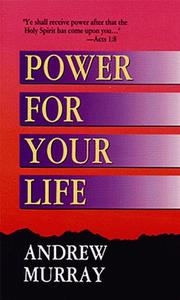Cover of: Power for Your Life