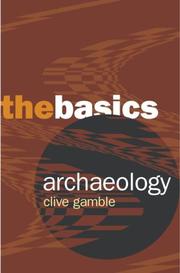 Cover of: Archaeology: The Basics