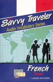 Cover of: Savvy Traveler, French:  Travel