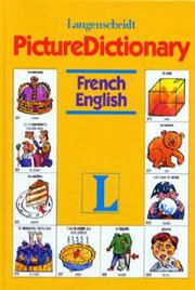 Picture dictionary by K g langenscheidt, P. O'Brien-Hitching, R. Lebel, P. Renyi