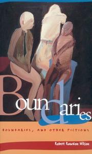 Cover of: Boundaries, and Other Fictions