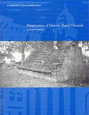 Cover of: Preservation of Historic Burial Grounds