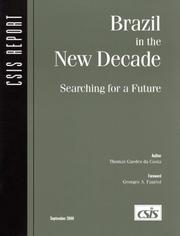 Brazil in the new decade : searching for a future