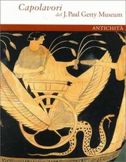 Cover of: Masterpieces of the J. Paul Getty Museum: Antiquities: Italian Language Edition