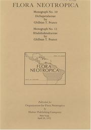 Cover of: Dichapetalaceae (Flora Neotroipca Monograph No. 10) with Rhabdodendraceae (Flora Neotropica Mongraph No. 11)