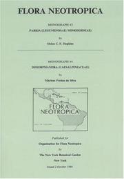 Parkia (Leguminosae--Mimosoideae) by Helen C. F. Hopkins, Marlene Freitas Da Silva, Helen C. F Hopkins, Marlene Freitas da Silva