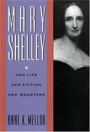 Mary Shelley by Anne Kostelanetz Mellor