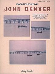 Cover of: Love Songs Of John Denver P/v/g