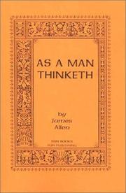 Cover of: As a Man Thinketh by James Allen