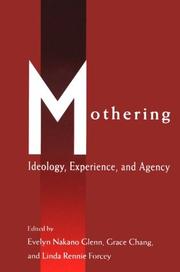 Cover of: Mothering by Evelyn Nakano Glenn
