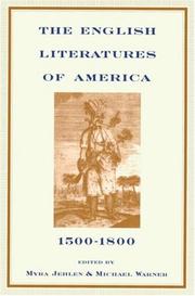 The English literatures of America, 1500-1800