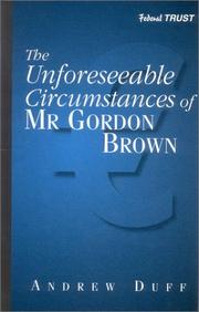 The unforeseeable circumstances of Mr Gordon Brown