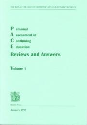 Personal assessment in continuing education : reviews and answers